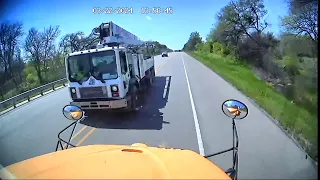 Hays ISD releases dash camera video of bus colliding with truck in western Bastrop County