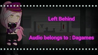 Left Behind |Izuku Afton-Yagi & Kyoka Emily-Jiro AU | Audio belongs to Dagames