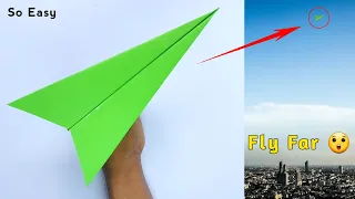 How To Make a The Best Paper Airplanes that Flies Far || best paper airplane ||  @bestflyingideas