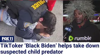 TikToker 'Black Biden' helps cops stop suspected child predator