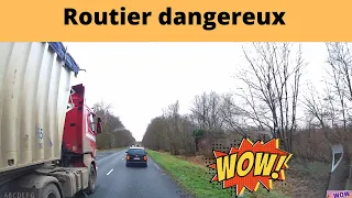 #Routier furieux dangereux.