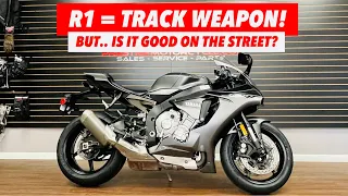 Yamaha R1 Review | It's a TRACK WEAPON But Is It Good On The Street?