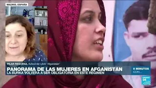 Pilar Requena: “Las mujeres afganas volverán al silencio y la oscuridad bajo el burka”