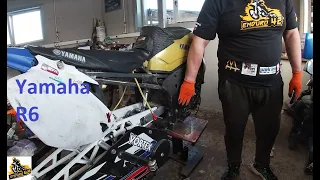 Сноубайк Yamaha R6 на гусянке Vortex 137 Новокузнецк Алексей
