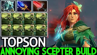 TOPSON [Windranger] 100% Unstoppable Annoying Scepter Build Dota 2