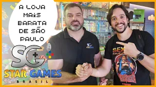 VÁRIOS RETROGAMES - STAR GAMES BRASIL - LOJA INCRÍVEL EM SÃO PAULO