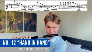 Köhler: Romantic Etude No. 12 (Op. 66) "Hand in Hand" | Learn Köhler's Romantic Etudes