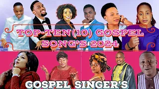 MIX-TOP10 BEST SWAHILI GOSPEL SONG'S#🔥🔥#TANZANIA 2024#Topten_gospel Singer's#Nyimbo za Injili Tz