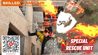 The special rescue unit training אימון יל''מ באר שבע #bravefirefighters