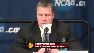 NCAA Men's Hockey Northeast Regional: Minnesota-Duluth Press Conference (3/28/15)