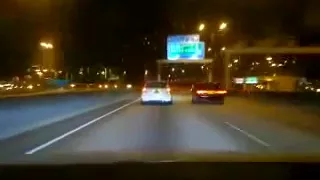 Crazy Honda street racing.