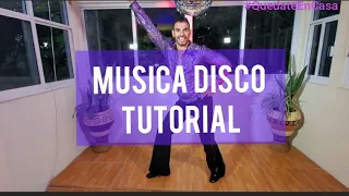 MUSICA DISCO  TUTORIAL  Disco Infierno / coreografía Luis David De Los Angeles