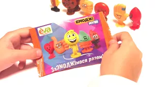 Распаковка фигурок из Эмоджи муви / Emoji movie figures unpacking