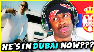 AMERICAN REACTS TO SERBIAN RAP | BAKAPRASE - DUBAI (Official Music Video)