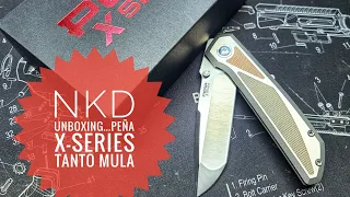 New Knife Day unboxing..Peña Xseries Tanto Mula