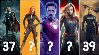 Age Of All Marvel Characters | Oldest To Youngest | 2021