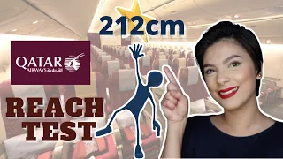 QATAR AIRWAYS Reach Test | Days with Kath