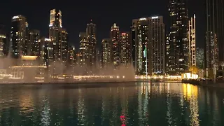 Burj Khalifa Fountain Show 1