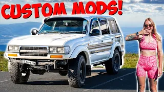 Cutting into our LandCruiser! Ultimate 80 series build & restoring a 30 year old 4WD