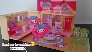 11 minutes satisfying with unboxing My melody Sweet Home (no music)