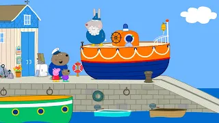 Lifeboat Rescue 🛟 | Peppa Pig Official Full Episodes