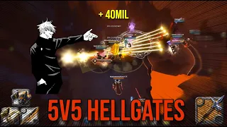5v5 Hellgates are too fun I Albion online