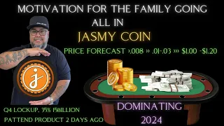JASMY COIN UPDATE - Going to EXPLODE and 🚀🚀- $.23 / Q4 LOCKUP CONFIRMED(JASMY CFO ) 4/2024 !! HUGE