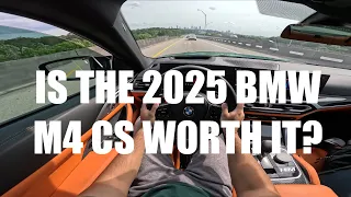 IS THE 2025 BMW M4 CS WORTH IT + THRILLING POV DRIVING IN A 2024 BMW M4 | WEALTH & WISDOM WEDNESDAYS