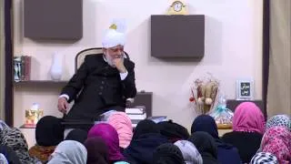 Gulshan-e-Waqfe Nau (Lajna) Class: 24th November 2013 (Urdu)