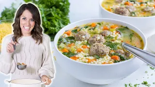 Restaurant-Quality Italian Wedding Soup - Made Healthier at Home!