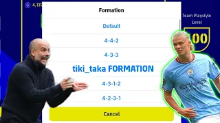 ✅  Why You Don't Use This Tiki_taka Formation ? 😱🤯