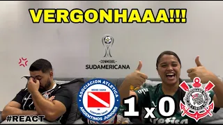 REACT REAÇÕES ARGENTINO JRS x CORINTHIANS