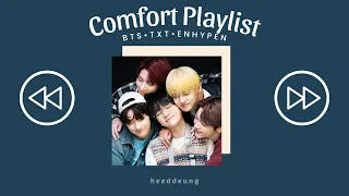 b t s • t x t • e n h y p e n ~ comfort/chill/sleep playlist