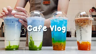 🍋30분 카페 브이로그 모음🍑/행복한 한 주 보내세요🤗30mins Cafe Vlog/카페브이로그/cafe vlog/asmr/Tasty Coffee#484