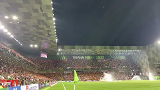 Roma Roma Roma | Roma - Feyenoord | Final Tirana 2022 | Arena Kombetare | Air Albania Stadium