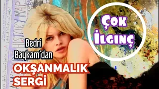 OKŞANMALIK SERGİ | HİÇ BÖYLE SERGİ GÖRDÜNÜZ MÜ? | 5 Dakikada Bedri Baykam’ın İlginç Sergisi