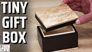 Super FAST Woodworking Gift Idea | Tiny Wooden Box Project