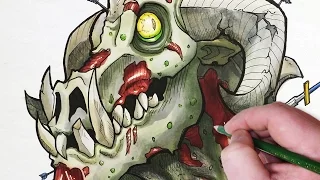 Character Design Session: Undead Dragon