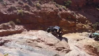 Pritchett Canyon, Moab UT- Jeep rollover