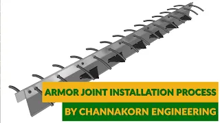 Install Armor joint Process By Channakorn Engineering