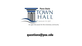Penn State Town Hall: Strategic Plan