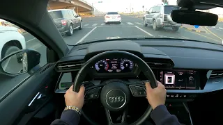 2022 audi a3 35 tfsi  - essai routier pov