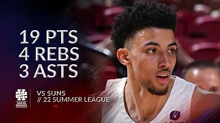 Scotty Pippen Jr 19 pts 4 rebs 3 asts vs Suns 2022 Summer League