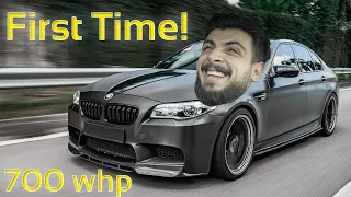 BMW 5 Series Driver Experiences TUNED M5! Ep.1