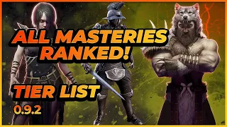 Last Epoch | ALL masteries Ranked Worst to Best! | Tier List | 0.9.2