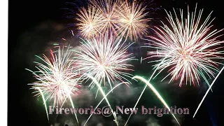 Guy Fawkes Fireworks night from pier @New Brighton