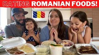 RATING POPULAR ROMANIAN FOODS!!