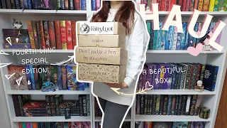 Book Haul 2024: Unboxing Fairyloot Special Editions and Lilac Library's Fourth Wing Special Edition!