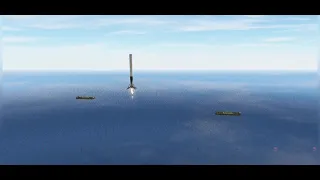 how not to land a orbital rocket booster | first stage landing simulator
