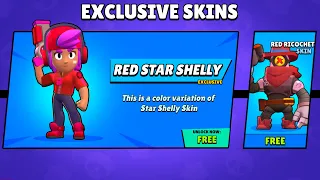 The Exclusive Skins are Returning?! (Red Star Shelly should be FREE)